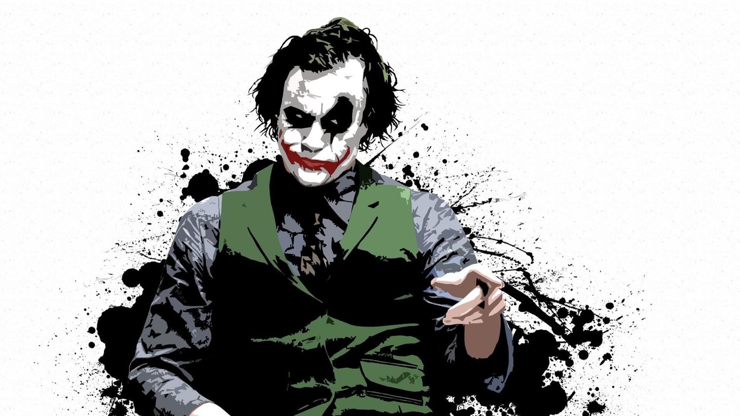 The Dark Knight Trilogy - Joker Wall Mural